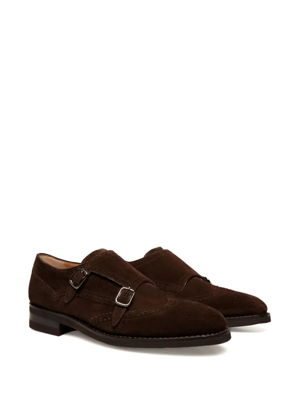 Bally suede monk shoes