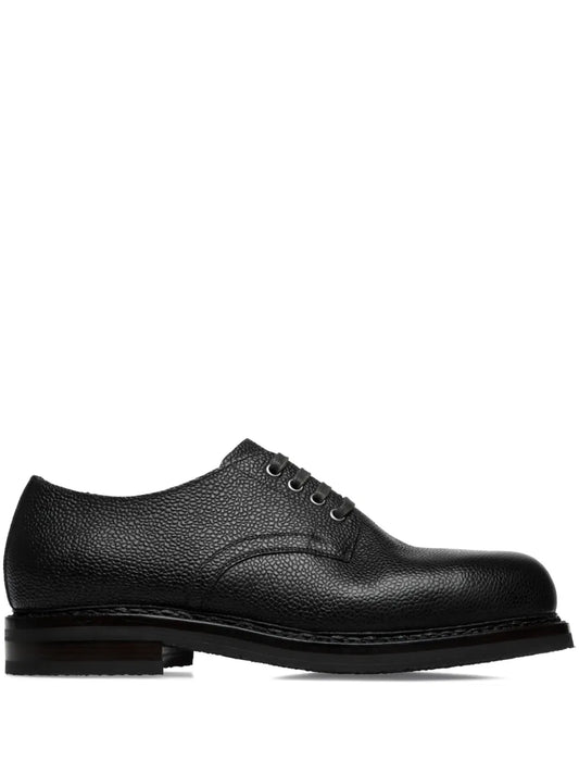 Bally leather derby shoes