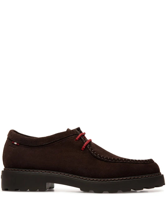 Bally leather derby shoes