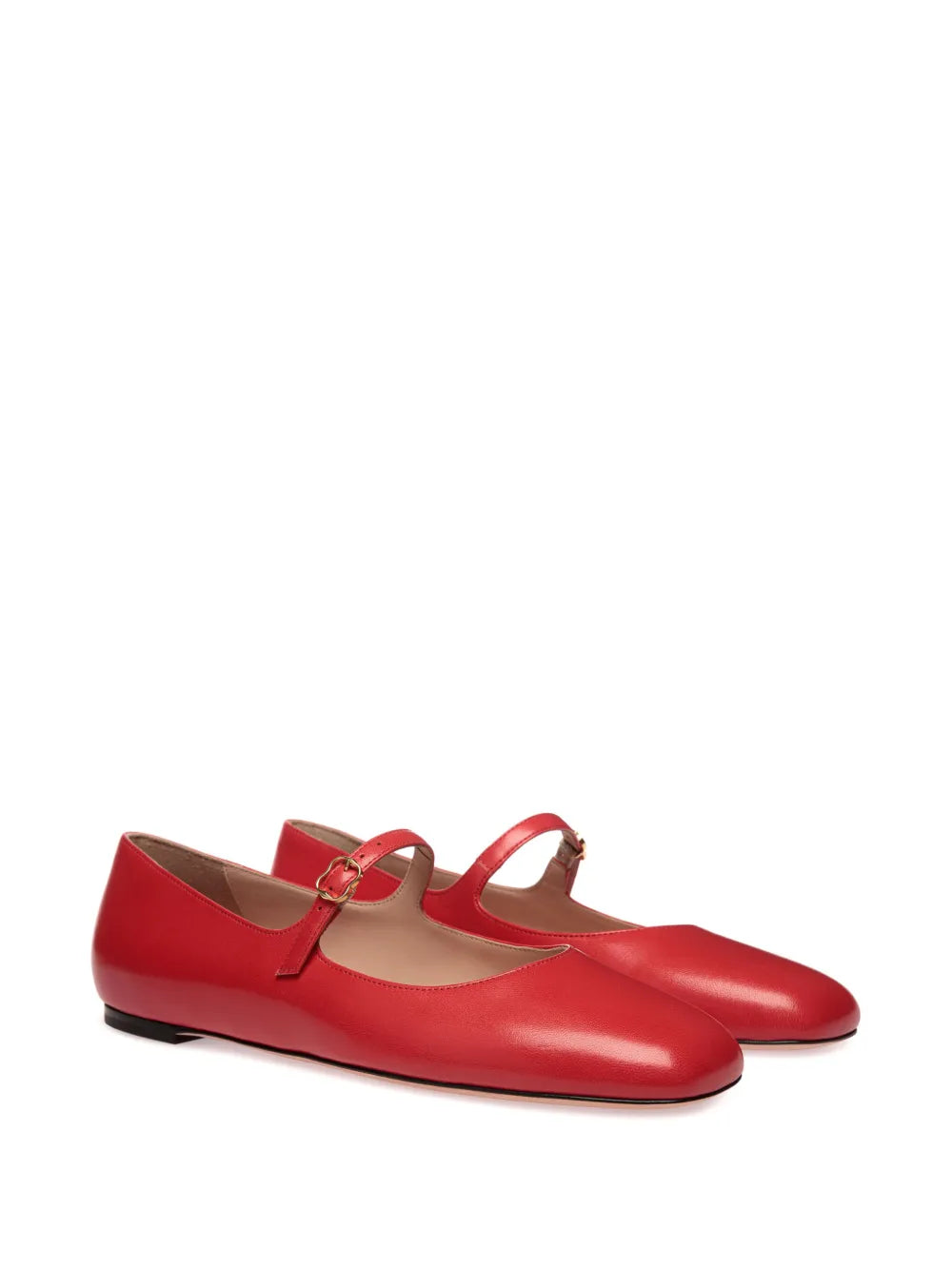 Bally brushed leather mary-jane shoes
