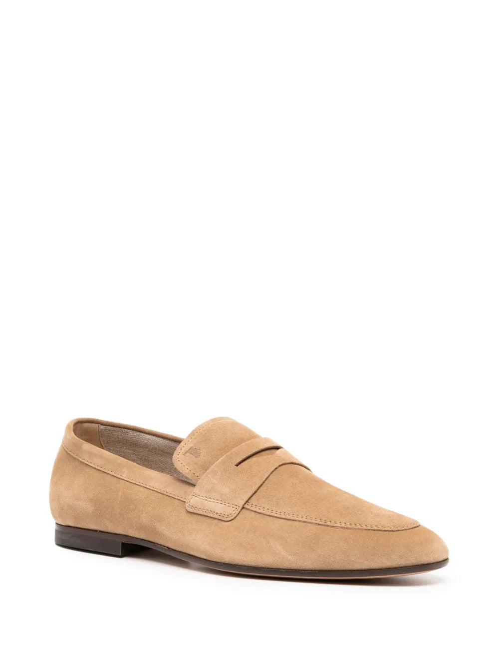 Tod's penny-slot suede loafers