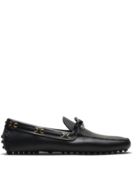 Car Shoe lace-up leather boat shoes