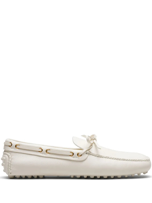 Car Shoe lace-up leather boat shoes