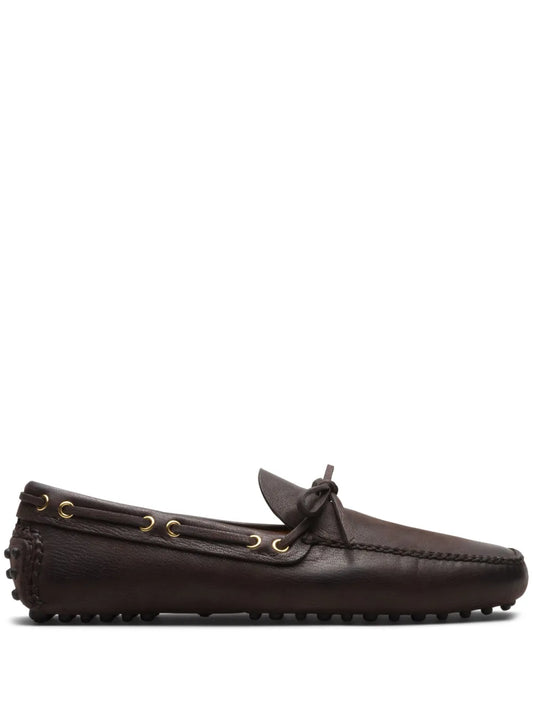 Car Shoe Soft Antique leather boat shoes 