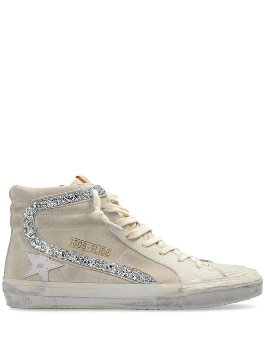 Golden Goose Slide high-top suede sneakers