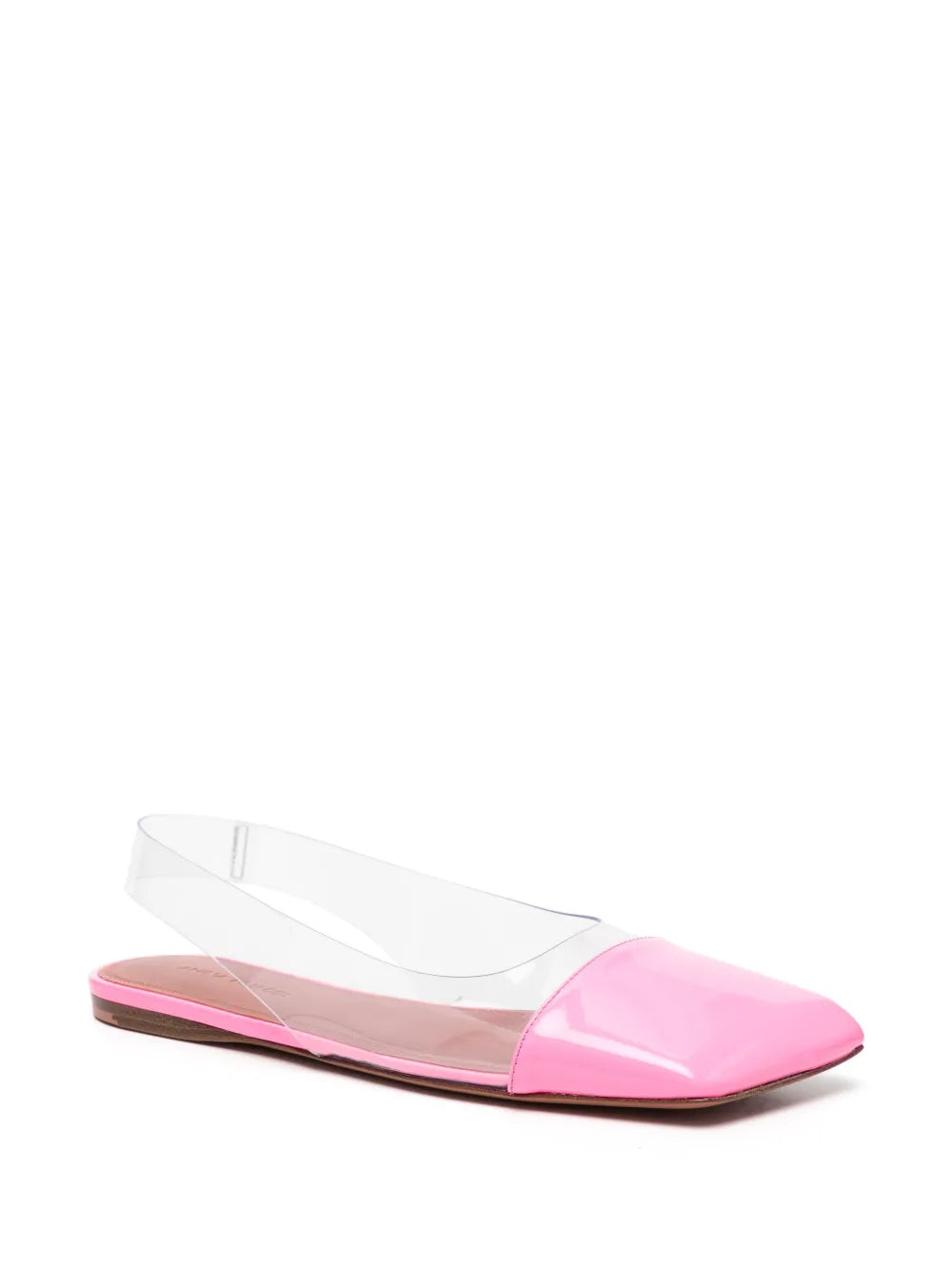 Amina Muaddi Ane slingback ballerina shoes