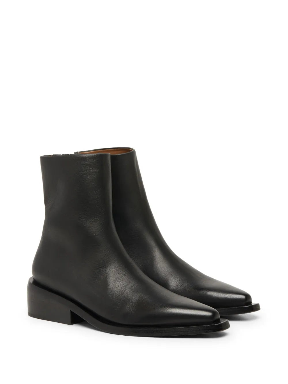 Marsèll calf leather pointed toe boots
