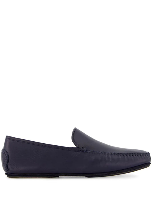 Manolo Blahnik Mayfair leather loafers