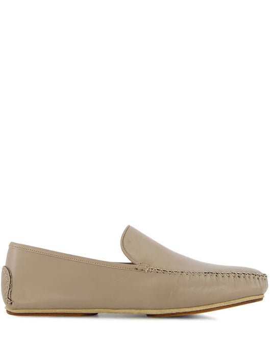 Manolo Blahnik Mayfair leather loafers