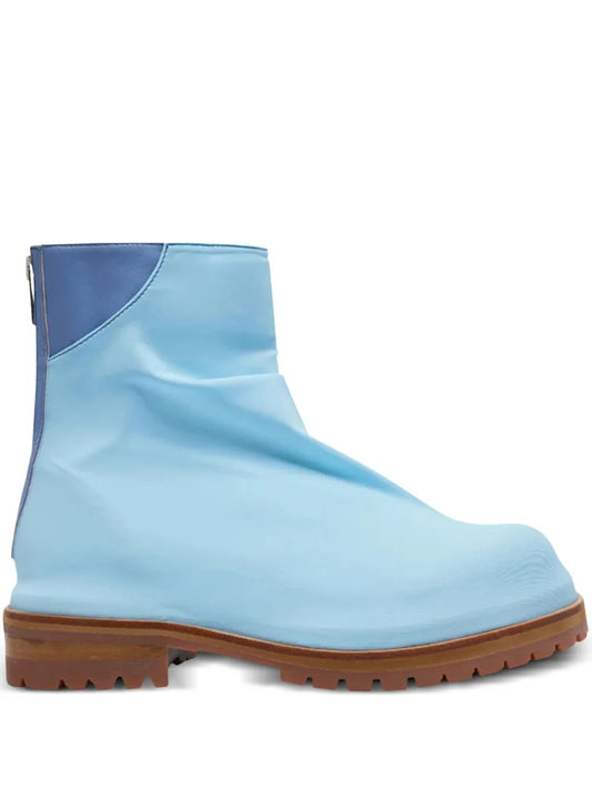 424 Marathon zipped ankle boots