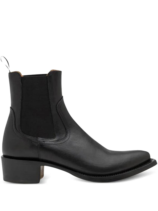 424 cowboy ankle boots