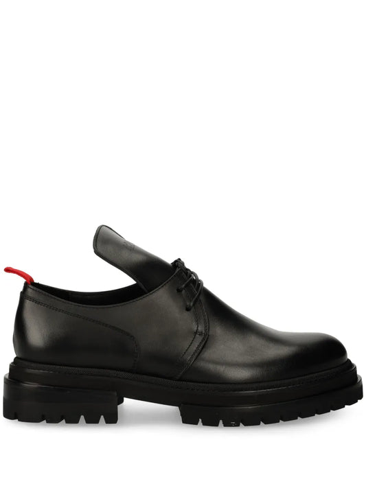 424 leather derby shoes