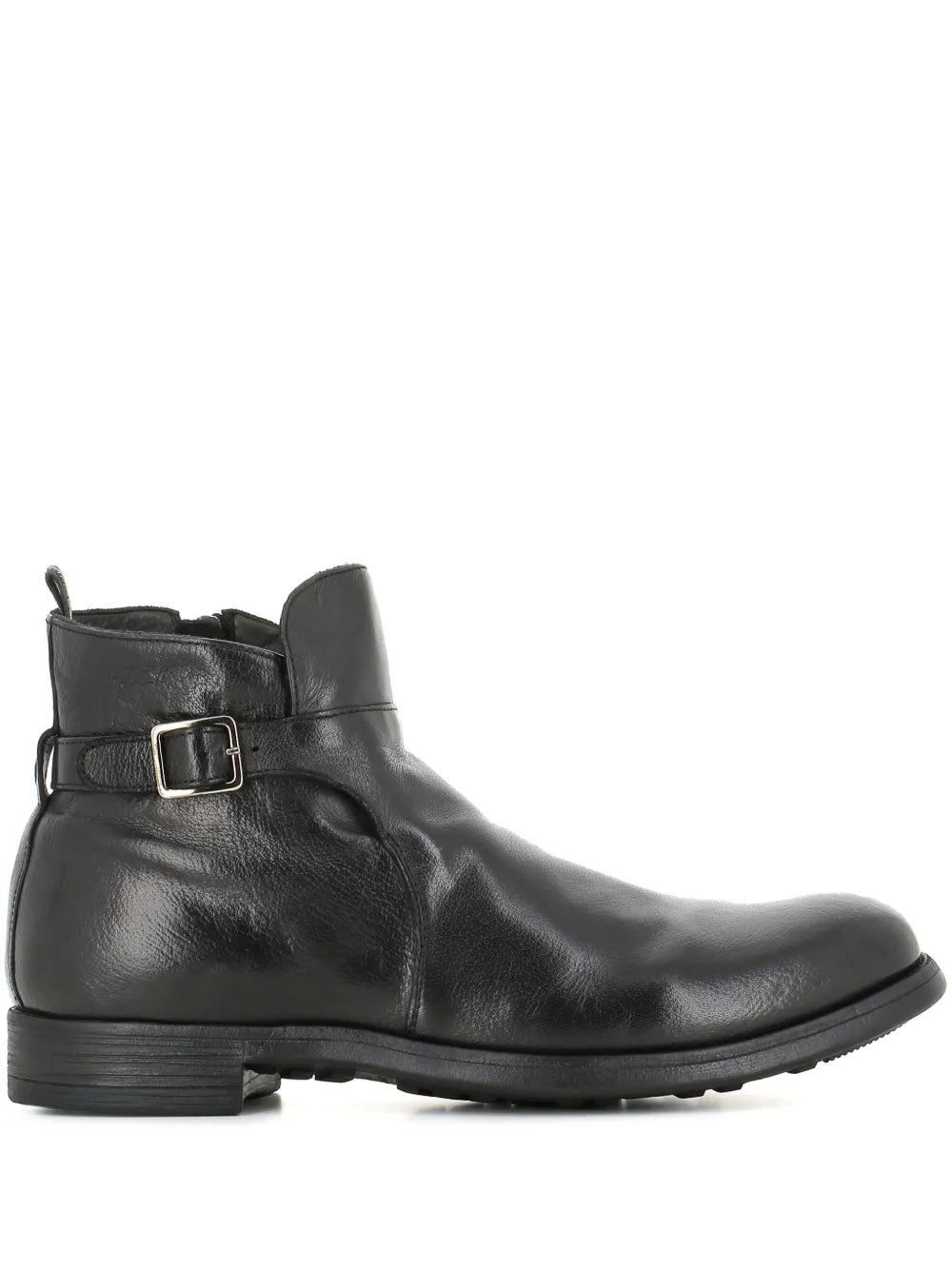 Officine Creative buckle leather boots