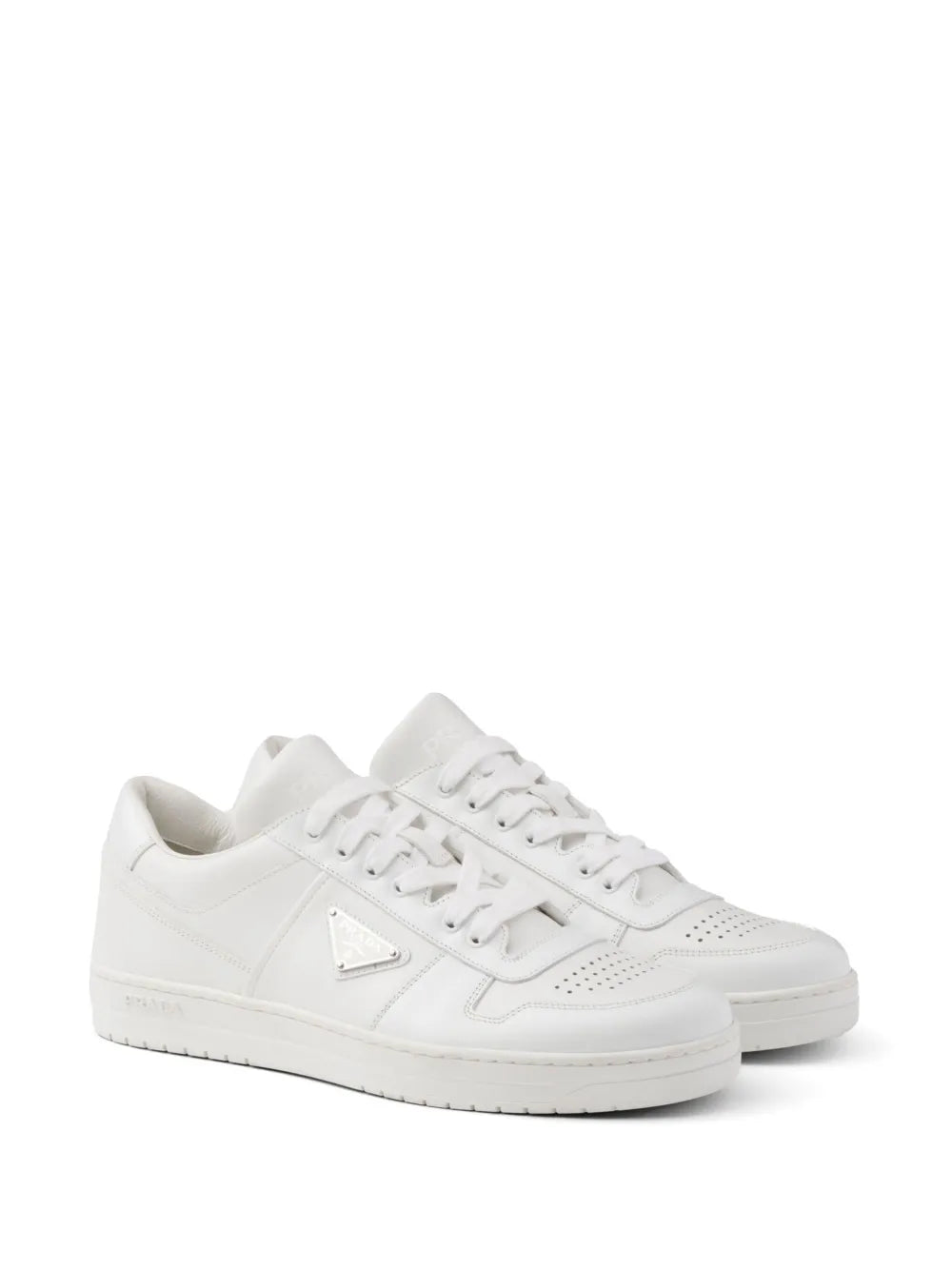 Prada Downtown leather sneakers