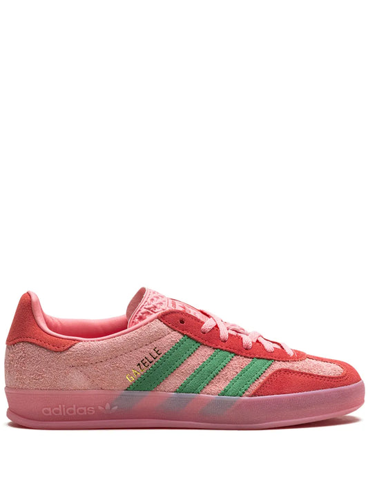 adidas Gazelle Indoor "Semi Pink Spark/Preloved Scarlet" sneakers