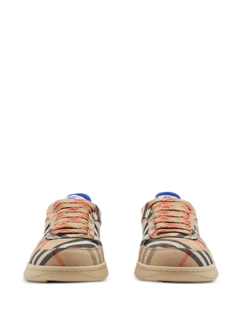 Burberry Terrace checked canvas sneakers