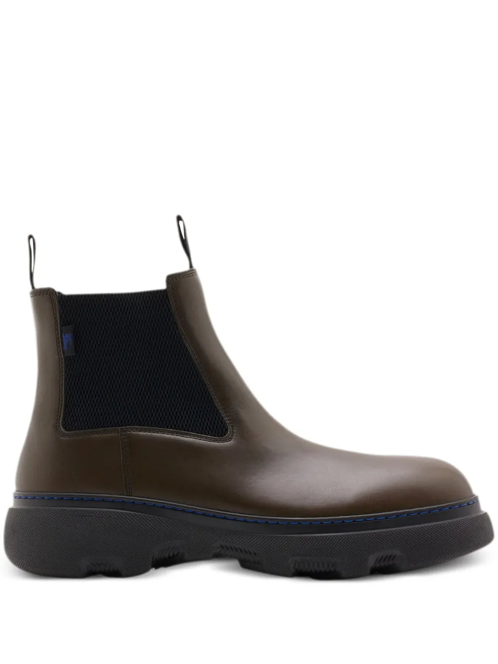 Burberry panelled leather ankle boots