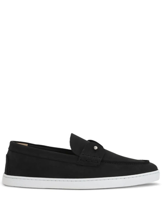 Christian Louboutin Chambeli leather boat shoes