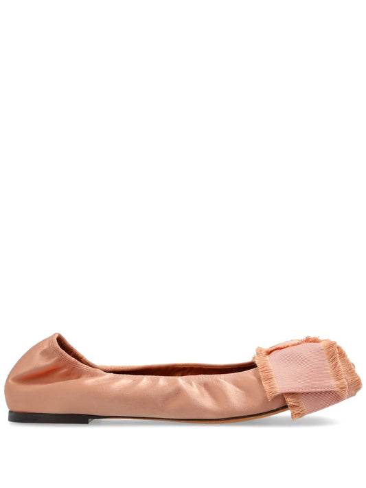 Lanvin bow-detail ballerina shoes