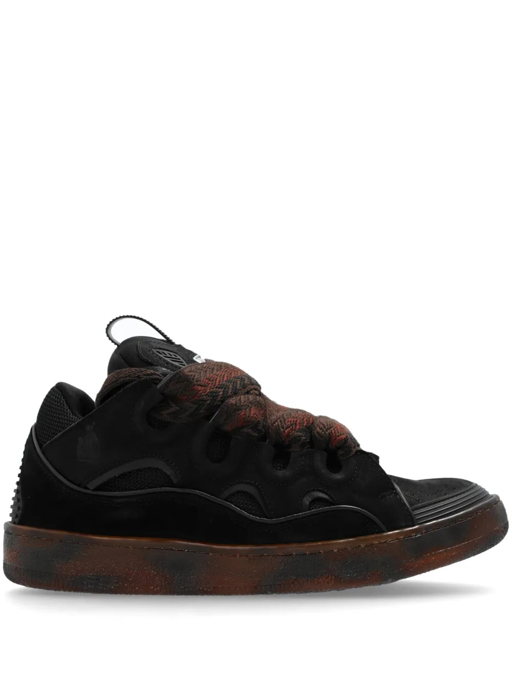 Lanvin Curb Lite logo-patch sneakers 