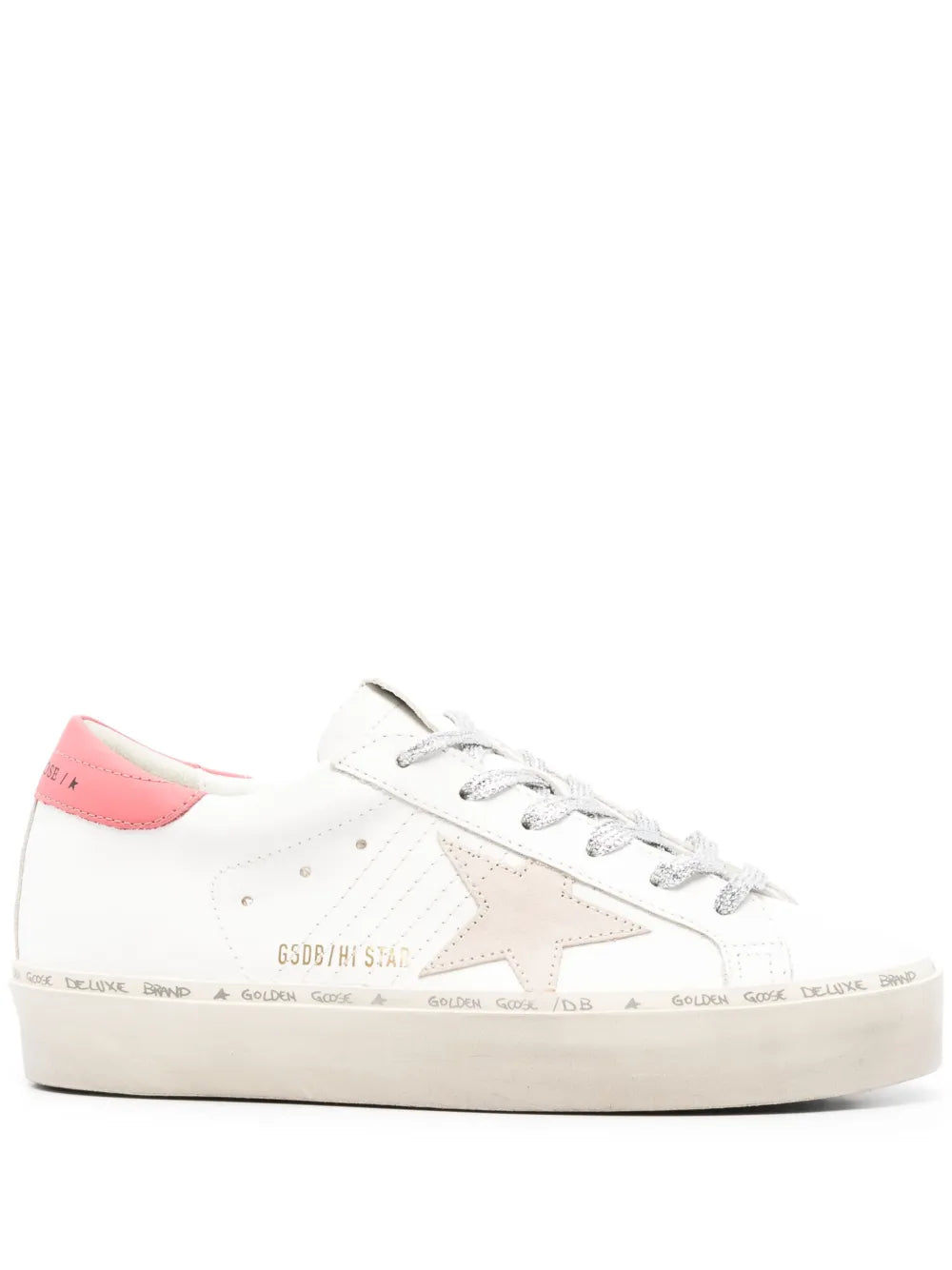 Golden Goose Hi Star leather sneakers