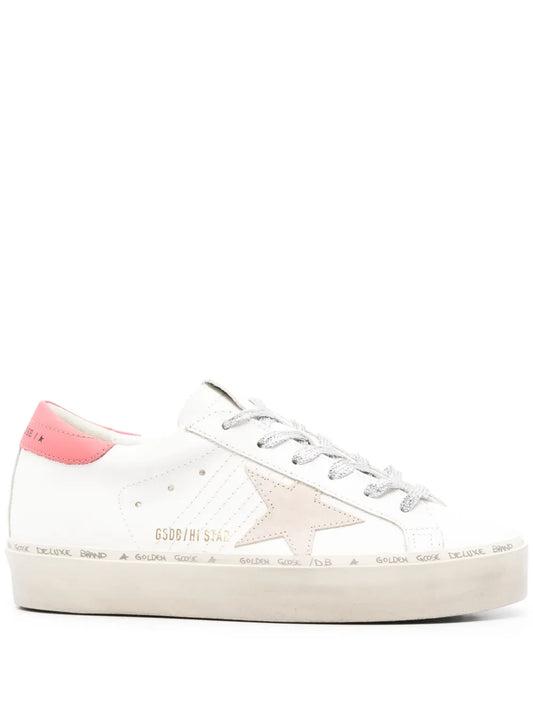 Golden Goose Hi Star leather sneakers