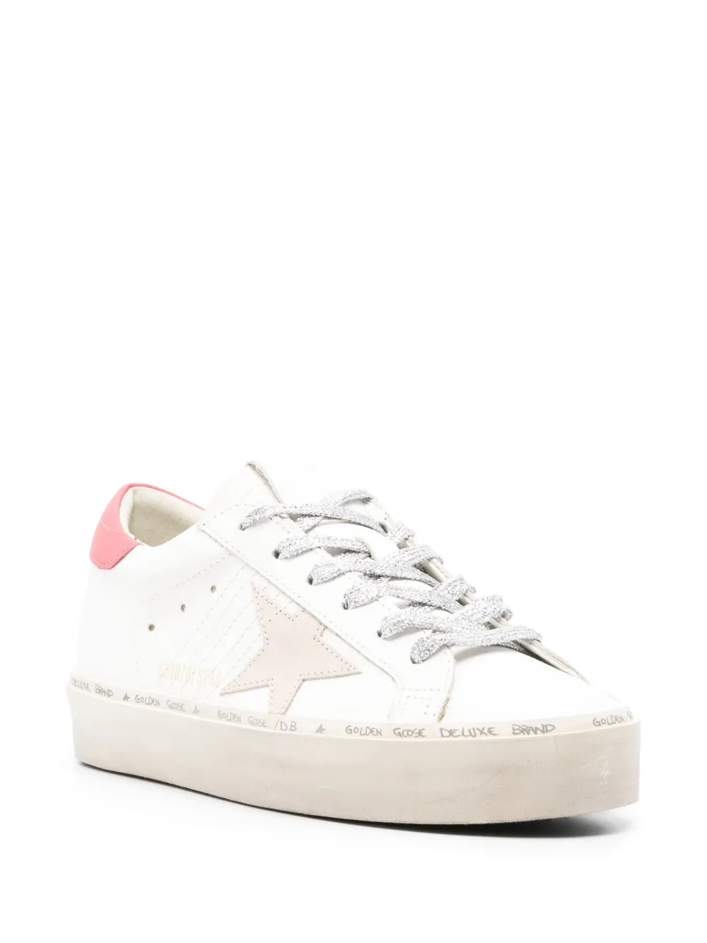 Golden Goose Hi Star leather sneakers