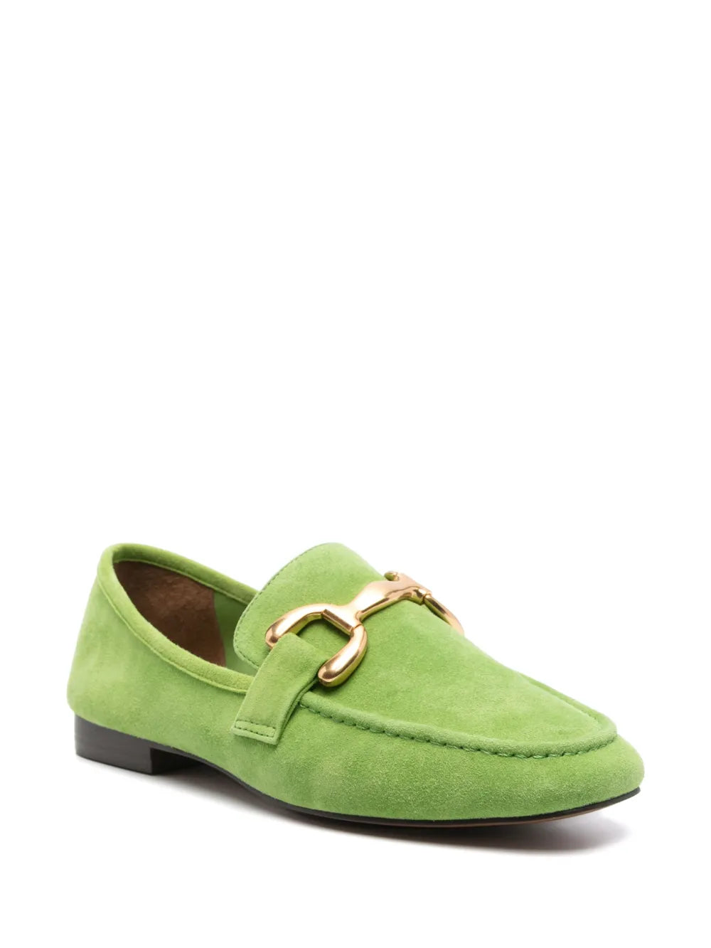 Bibi Lou hardware-detail suede loafers
