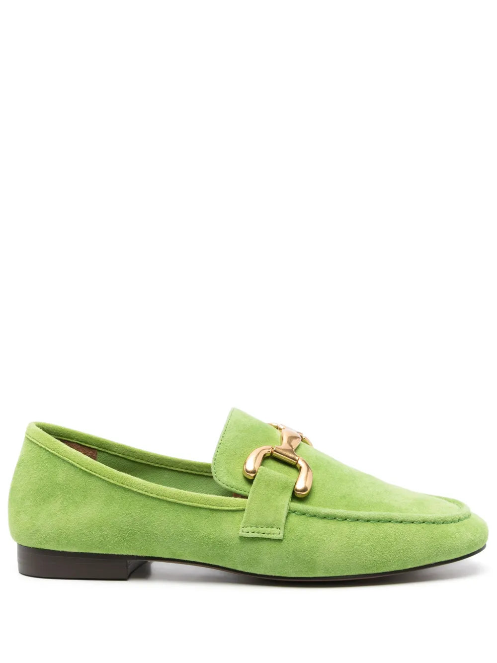 Bibi Lou hardware-detail suede loafers
