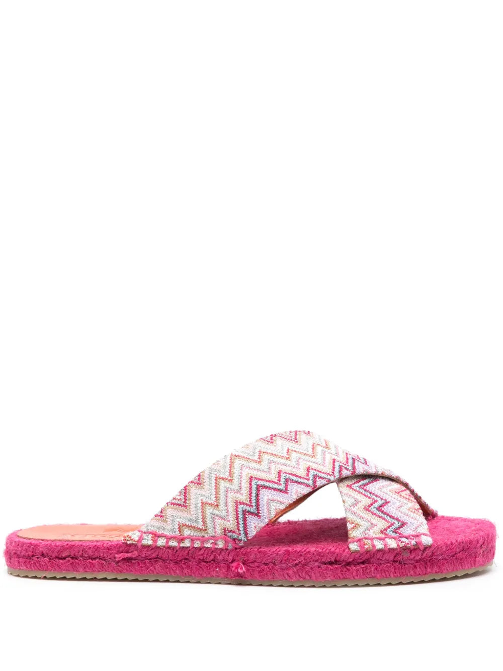 Missoni zigzag-woven espadrilles