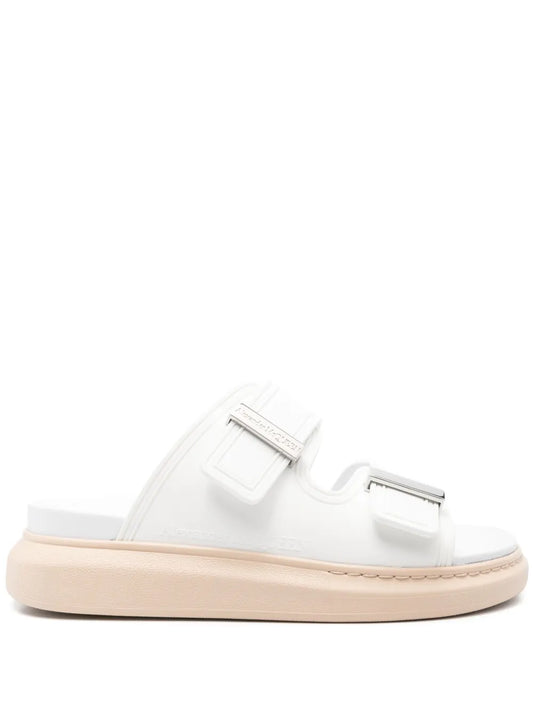 Alexander McQueen Hybrid double-strap slides