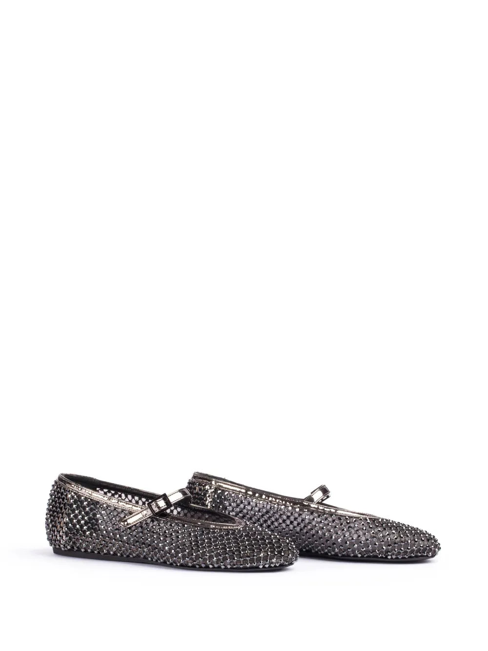 Le Silla Gilda crystal-embellished ballerina shoes