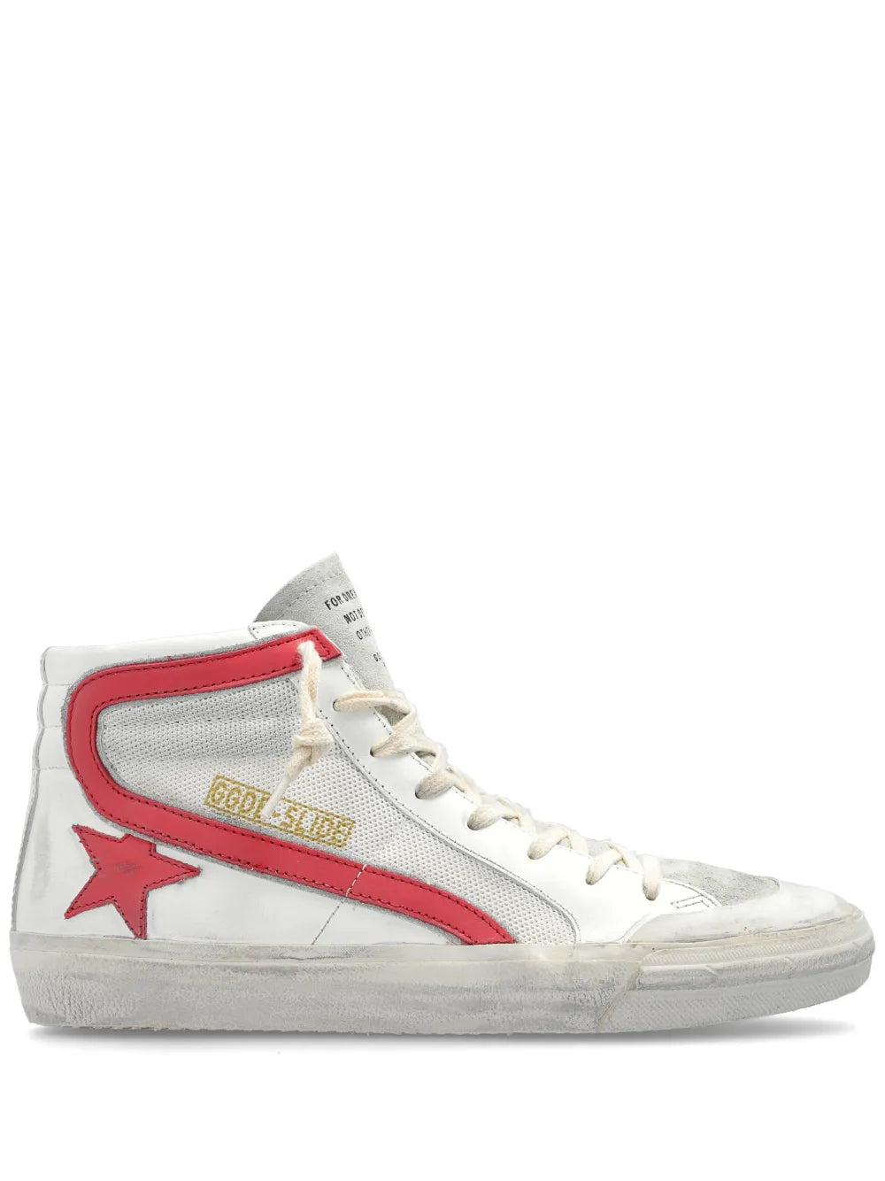 Golden Goose Slide star-patch high-top sneakers