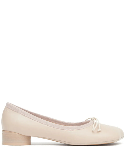 MM6 Maison Margiela Anatomic leather ballerina shoes