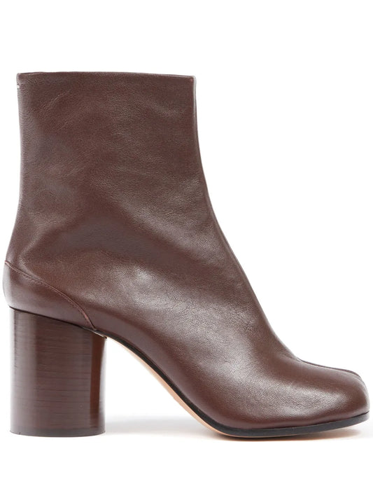 Maison Margiela Tabi 80mm leather ankle boots