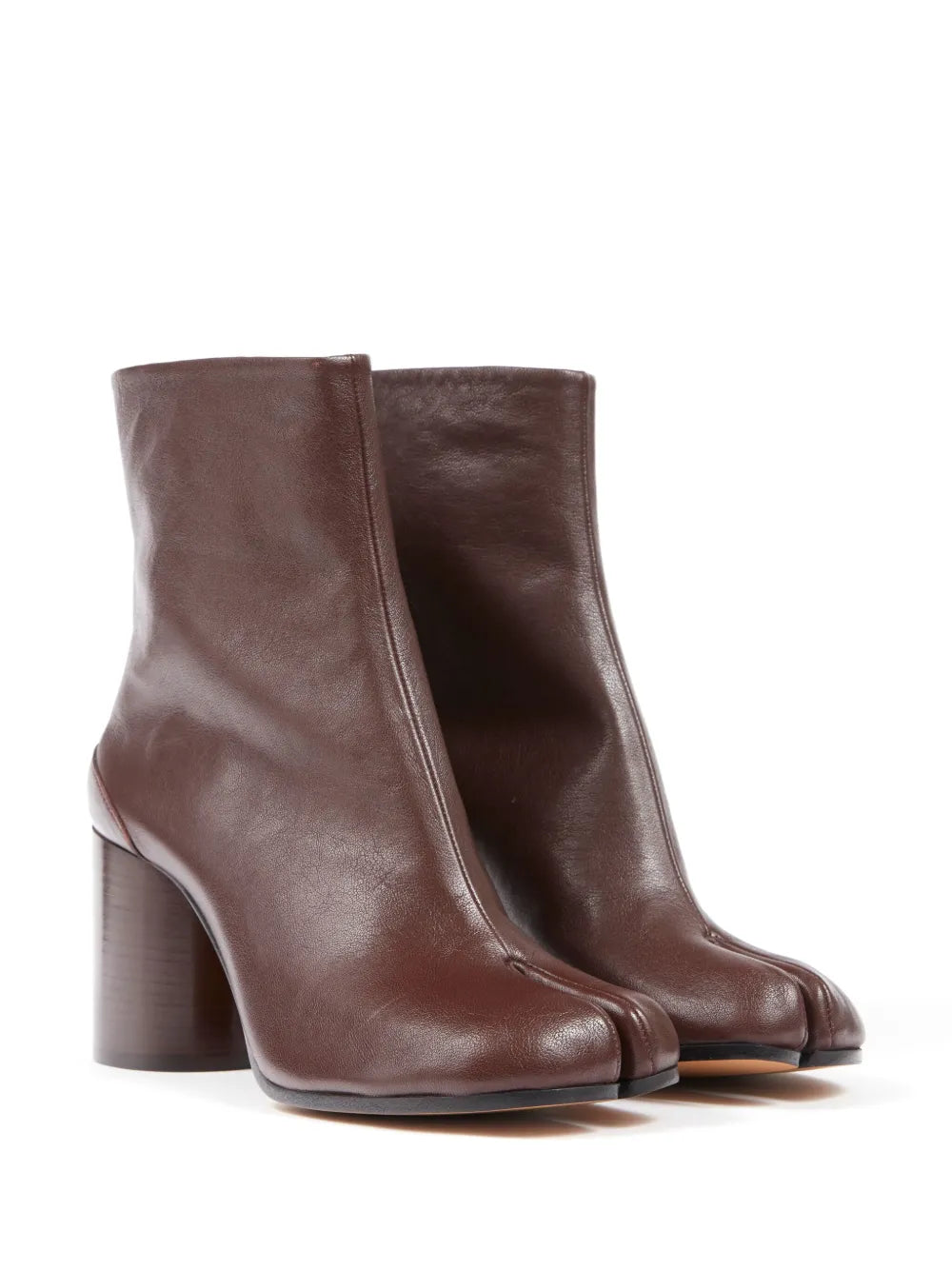 Maison Margiela Tabi 80mm leather ankle boots
