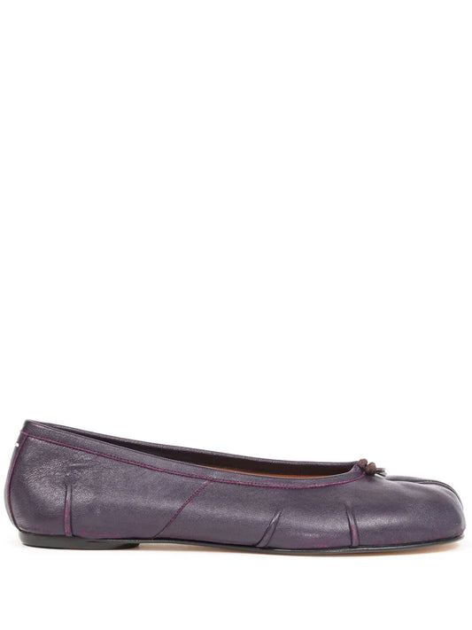 Maison Margiela Tabi leather ballerina shoes