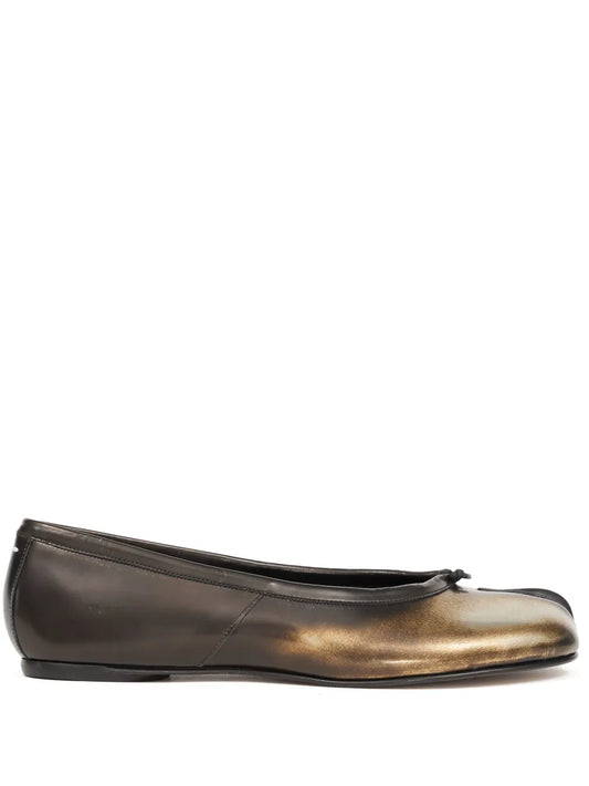 Maison Margiela Tabi leather ballerina shoes