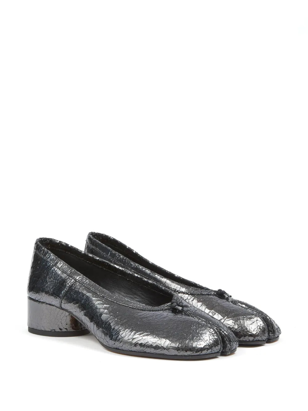 Maison Margiela Tabi 30mm leather ballerina shoes