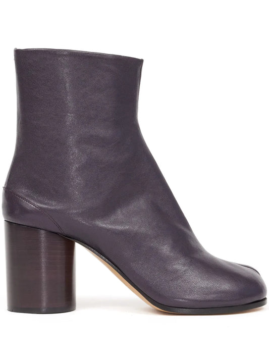 Maison Margiela Tabi 80mm leather ankle boots