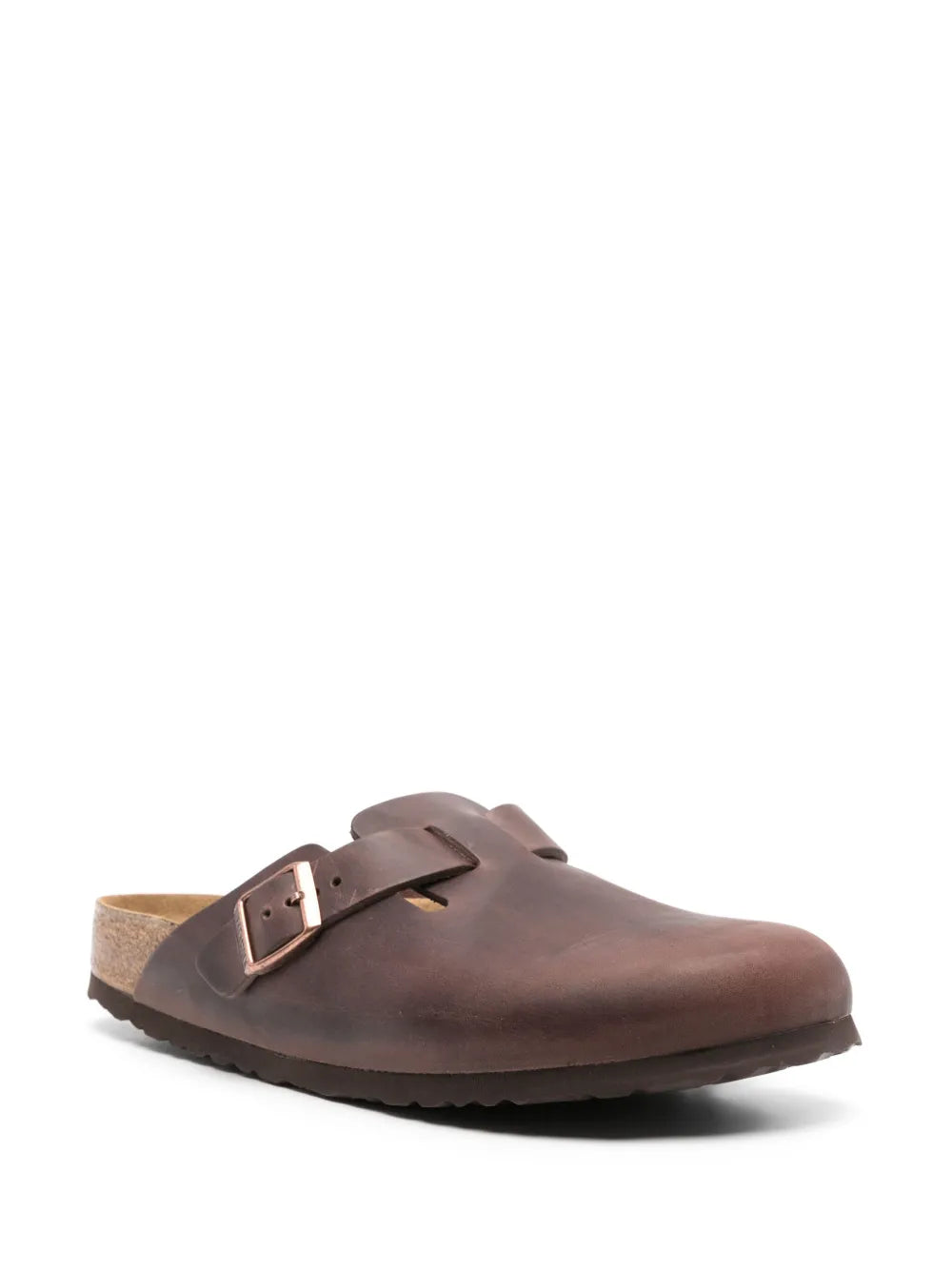 Birkenstock Boston leather slippers