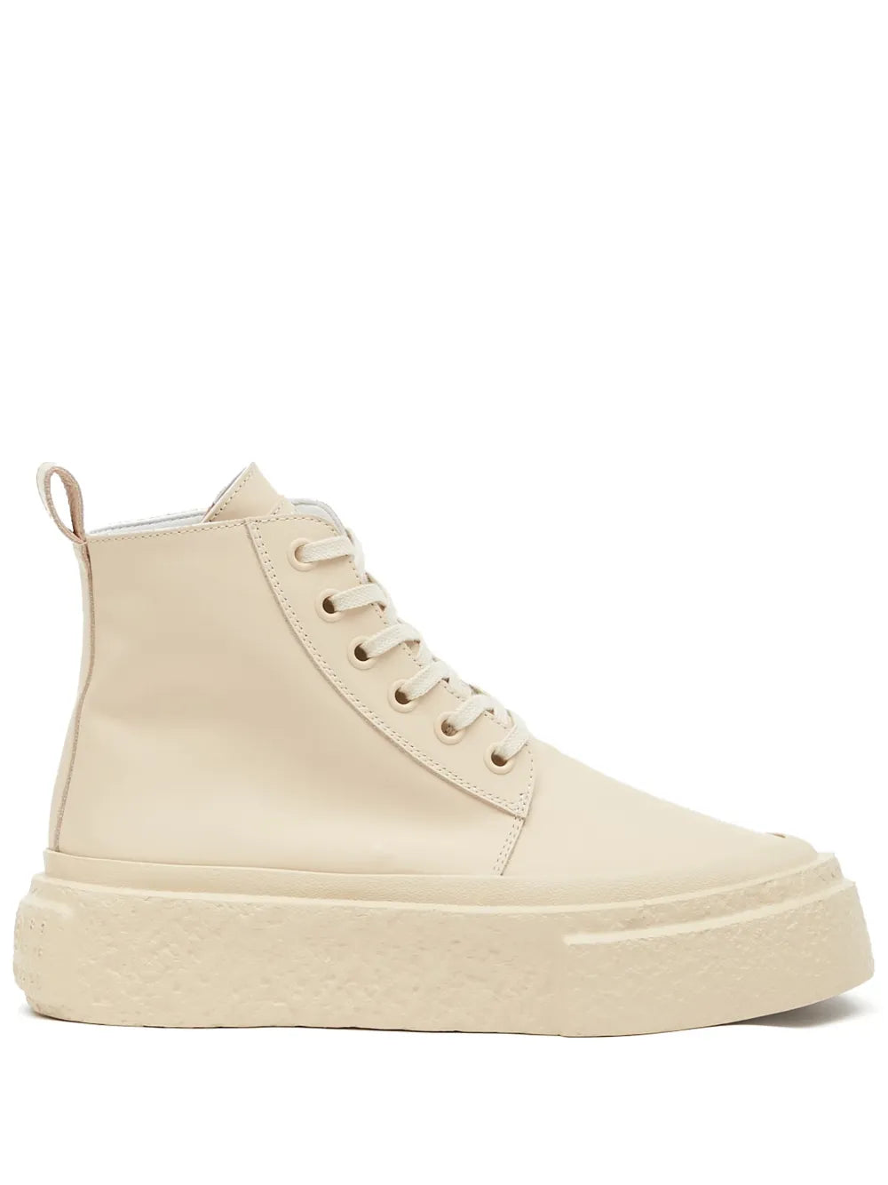 MM6 Maison Margiela lace-up leather sneakers
