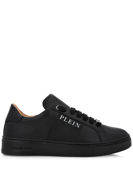 Philipp Plein logo-print nappa leather sneakers