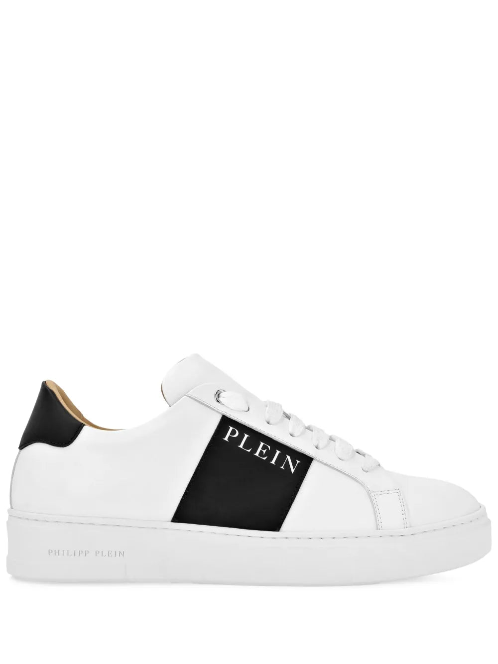 Philipp Plein Lo-Top Leather Sneakers