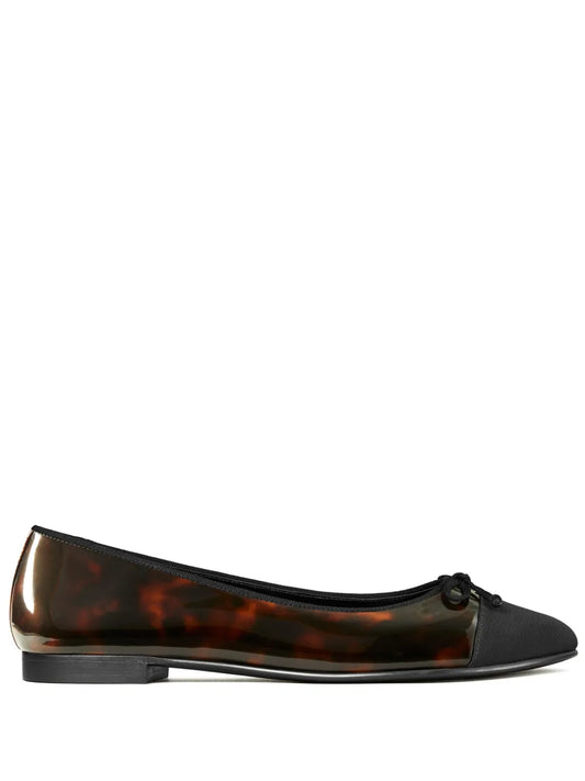Tory Burch cap-toe ballerina shoes