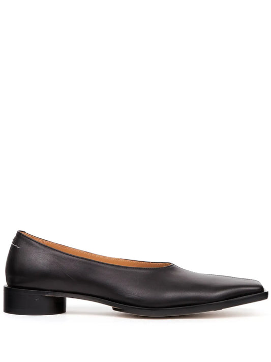 MM6 Maison Margiela square-toe ballerina shoes