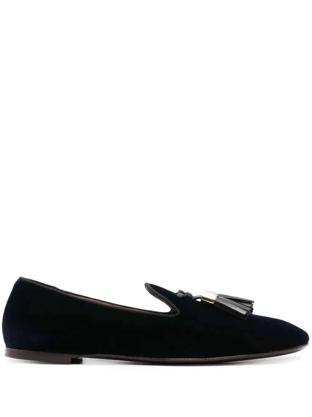 Giuseppe Zanotti tassel-detailed velvet loafers