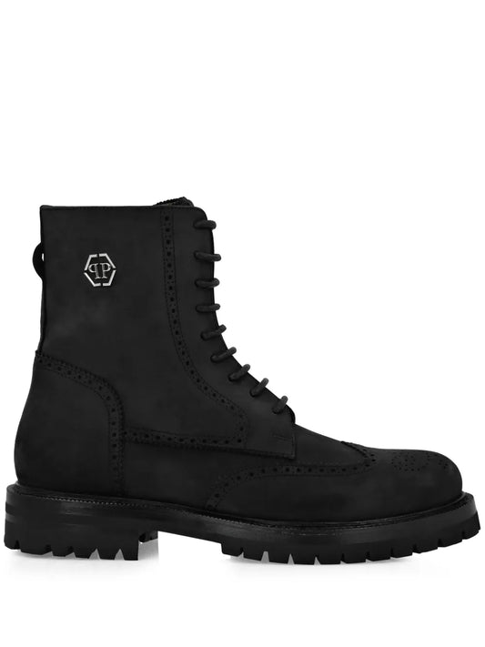 Philipp Plein Nubuck boots 