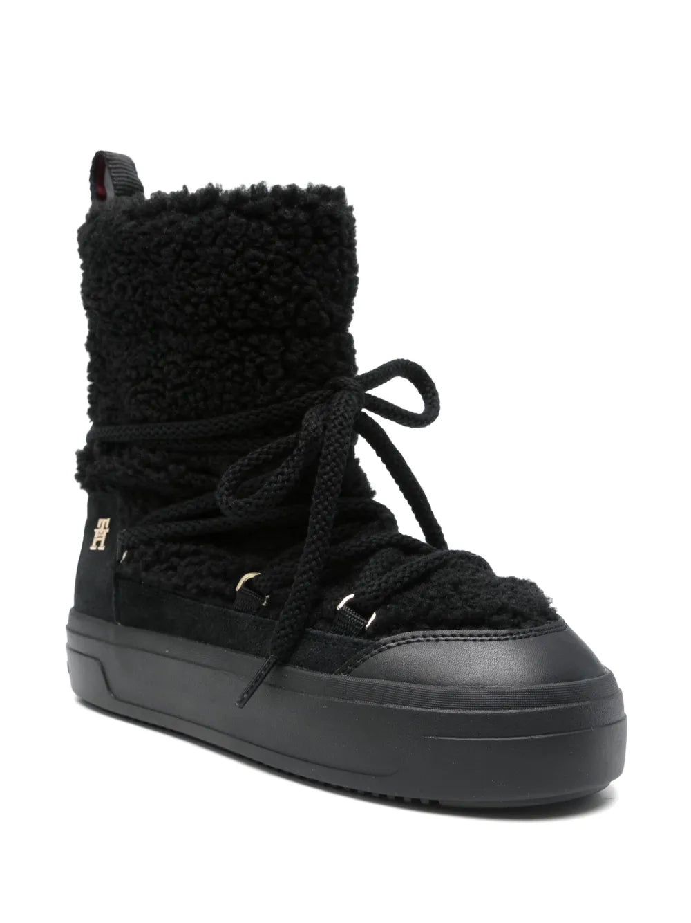 Tommy Hilfiger faux-shearling ankle boots 