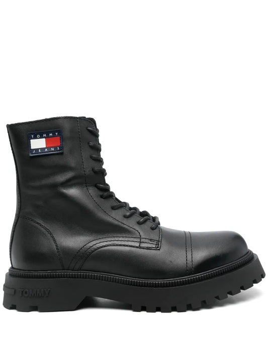 Tommy Jeans leather boots